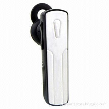Bluetooth Earphones, Ergonomic Design Ear Gel, Connects 2 Mobile at One Time, Headset/Handsfree/A2DP